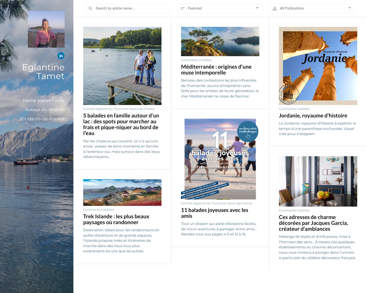 Eglantine Tamet Portfolio
