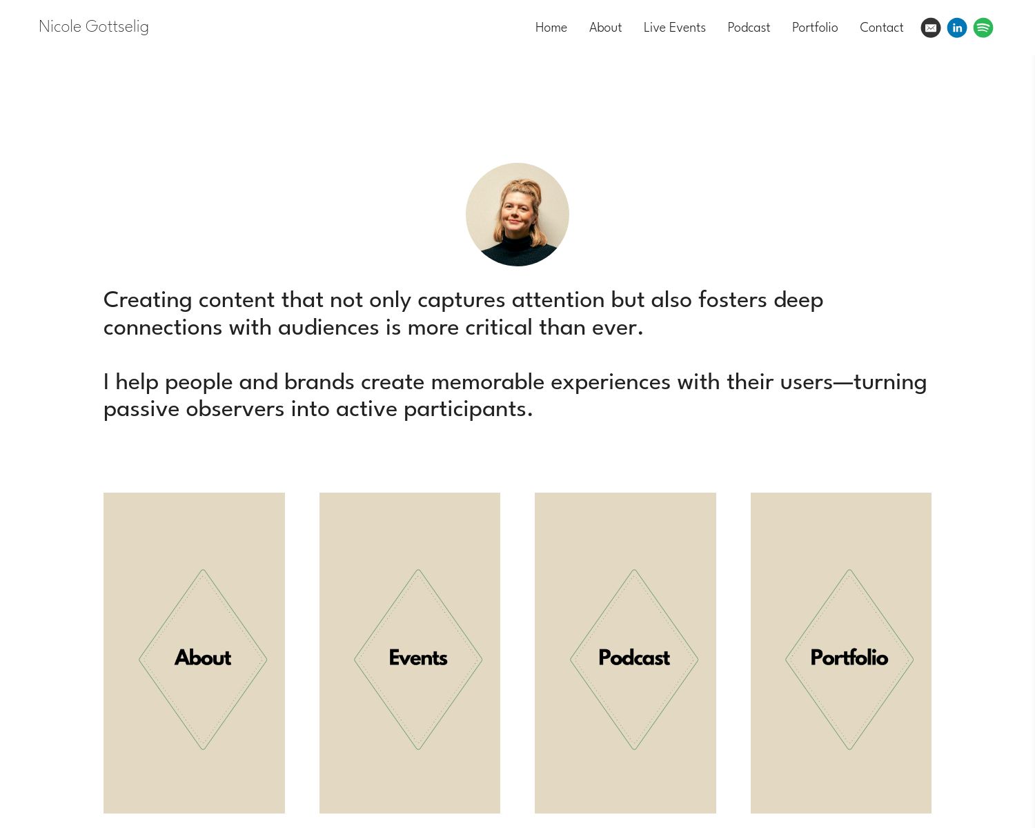 Nicole Gottselig example portfolio