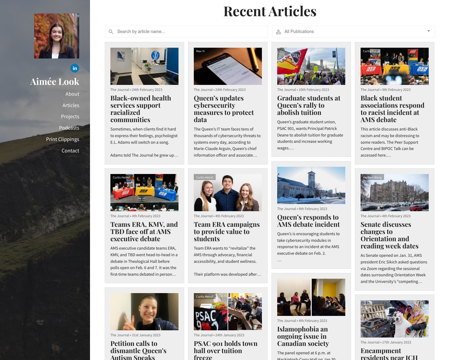 Aimée Look Portfolio