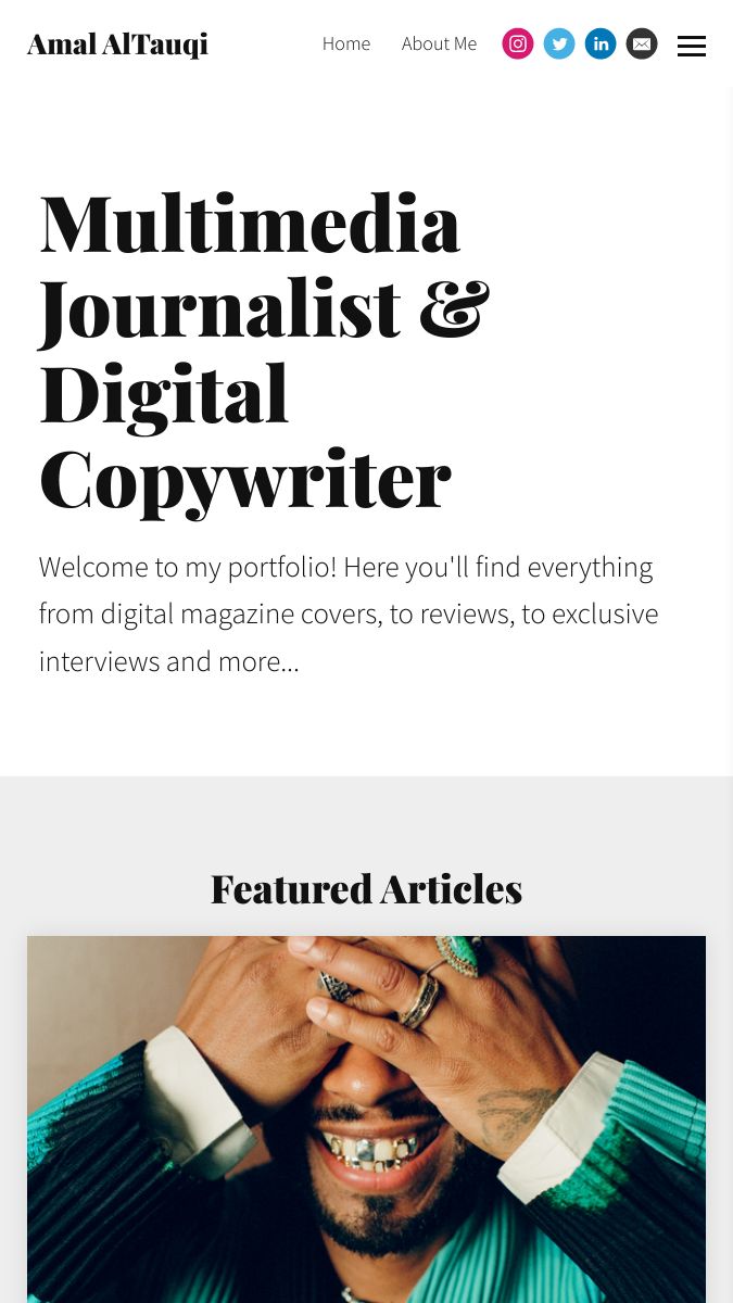 Amal AlTauqi Portfolio Amal AlTauqi Portfolio