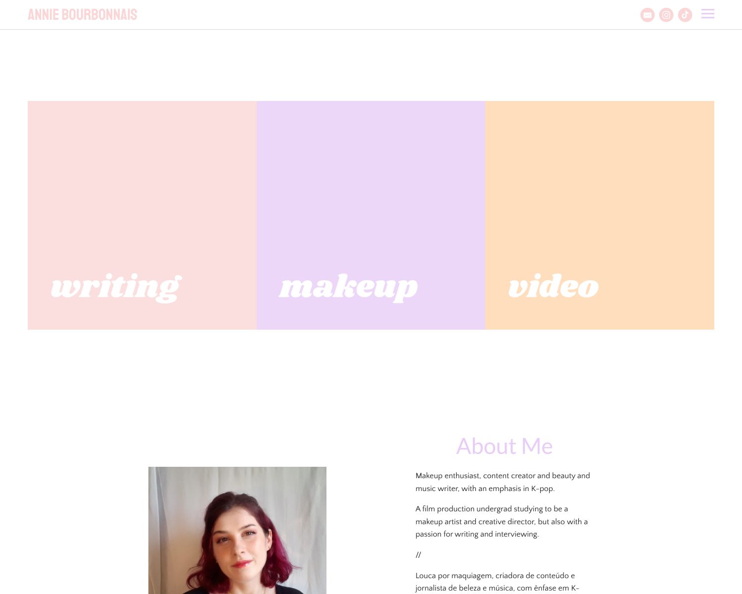 Annie Bourbonnais Portfolio