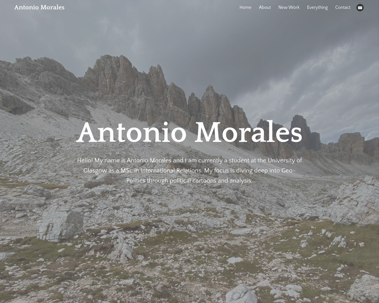 Antonio Morales Portfolio