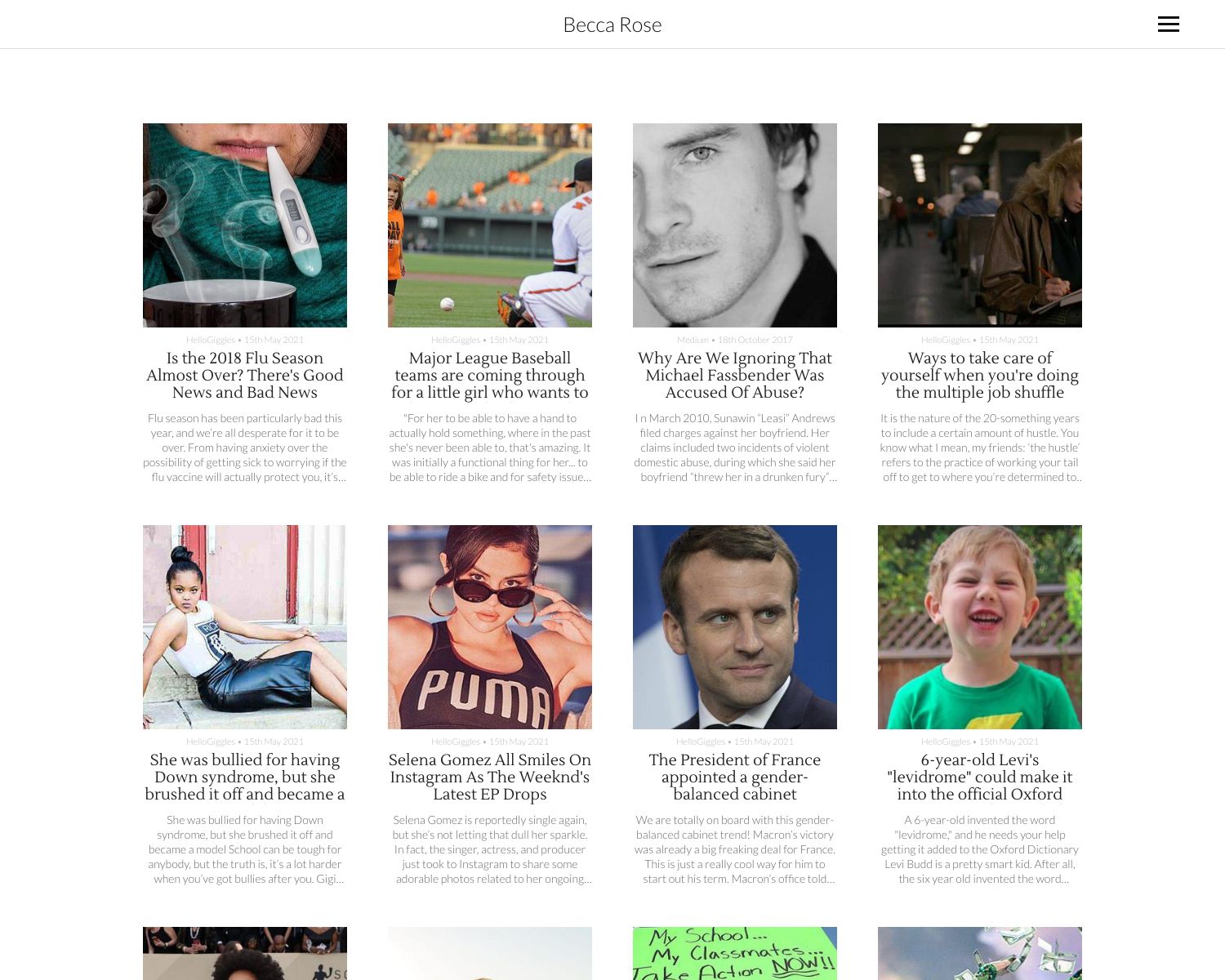 Becca Rose Portfolio