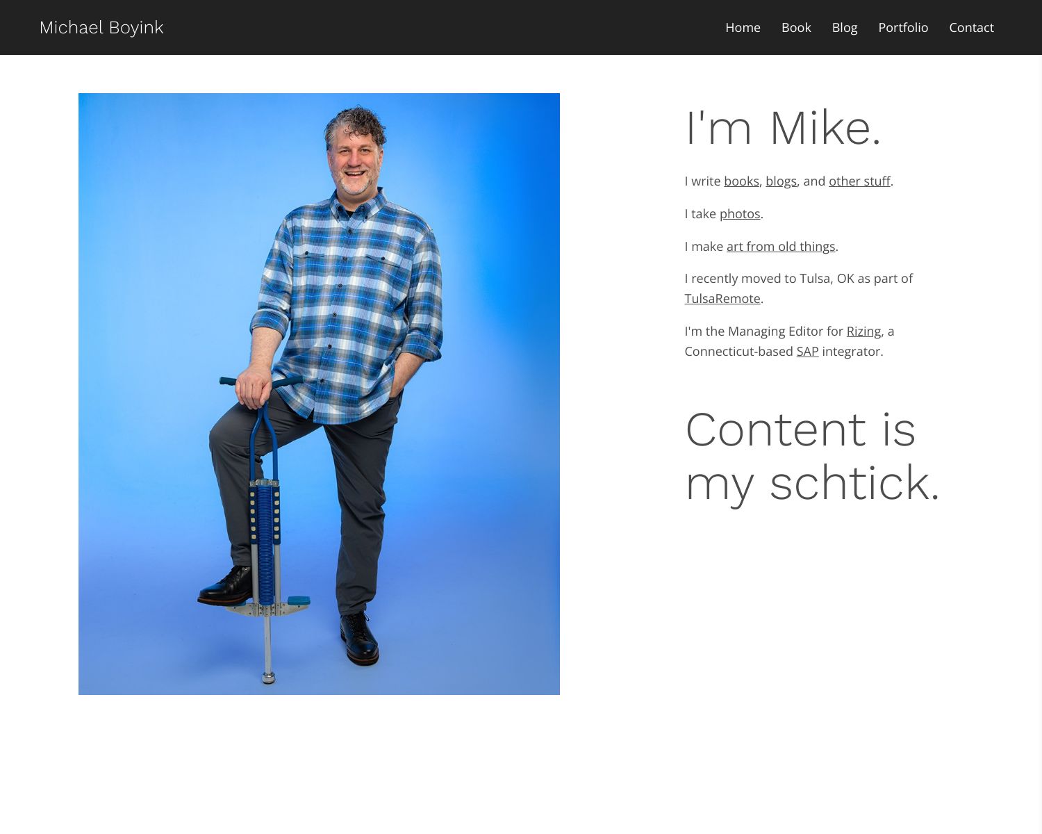 Michael Boyink Portfolio