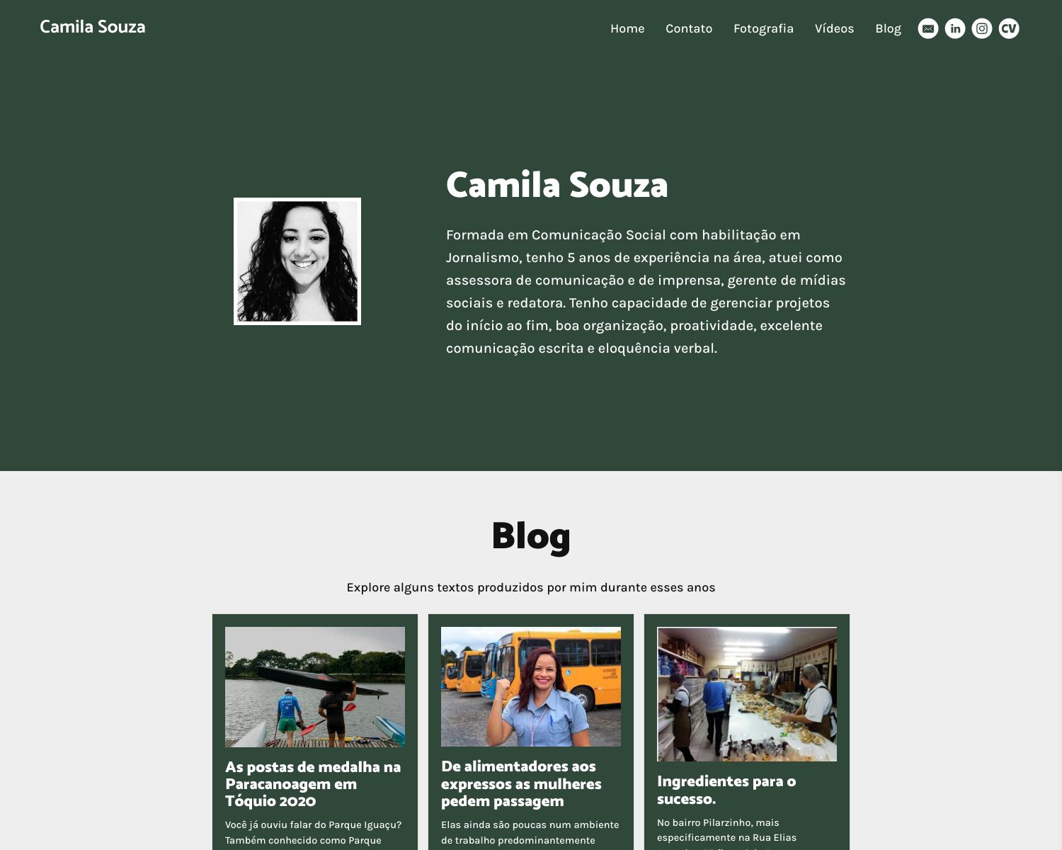 Camila Souza Portfolio