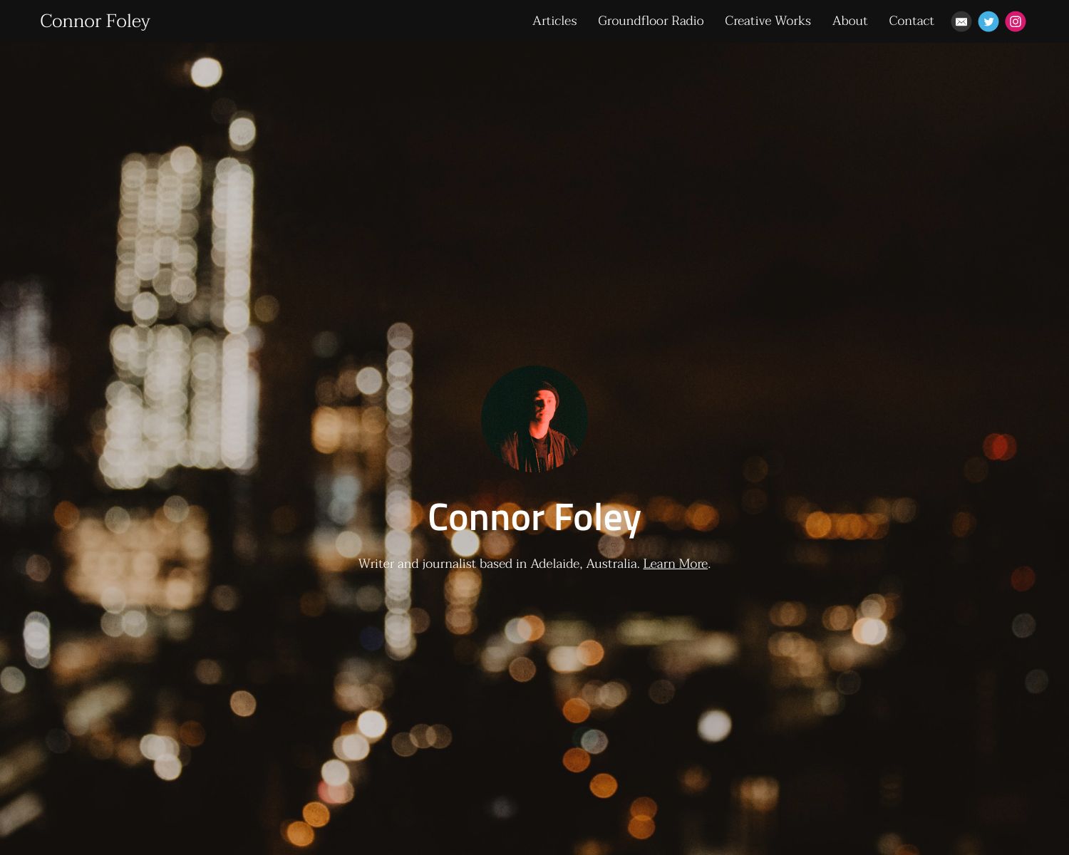 Connor Foley Portfolio