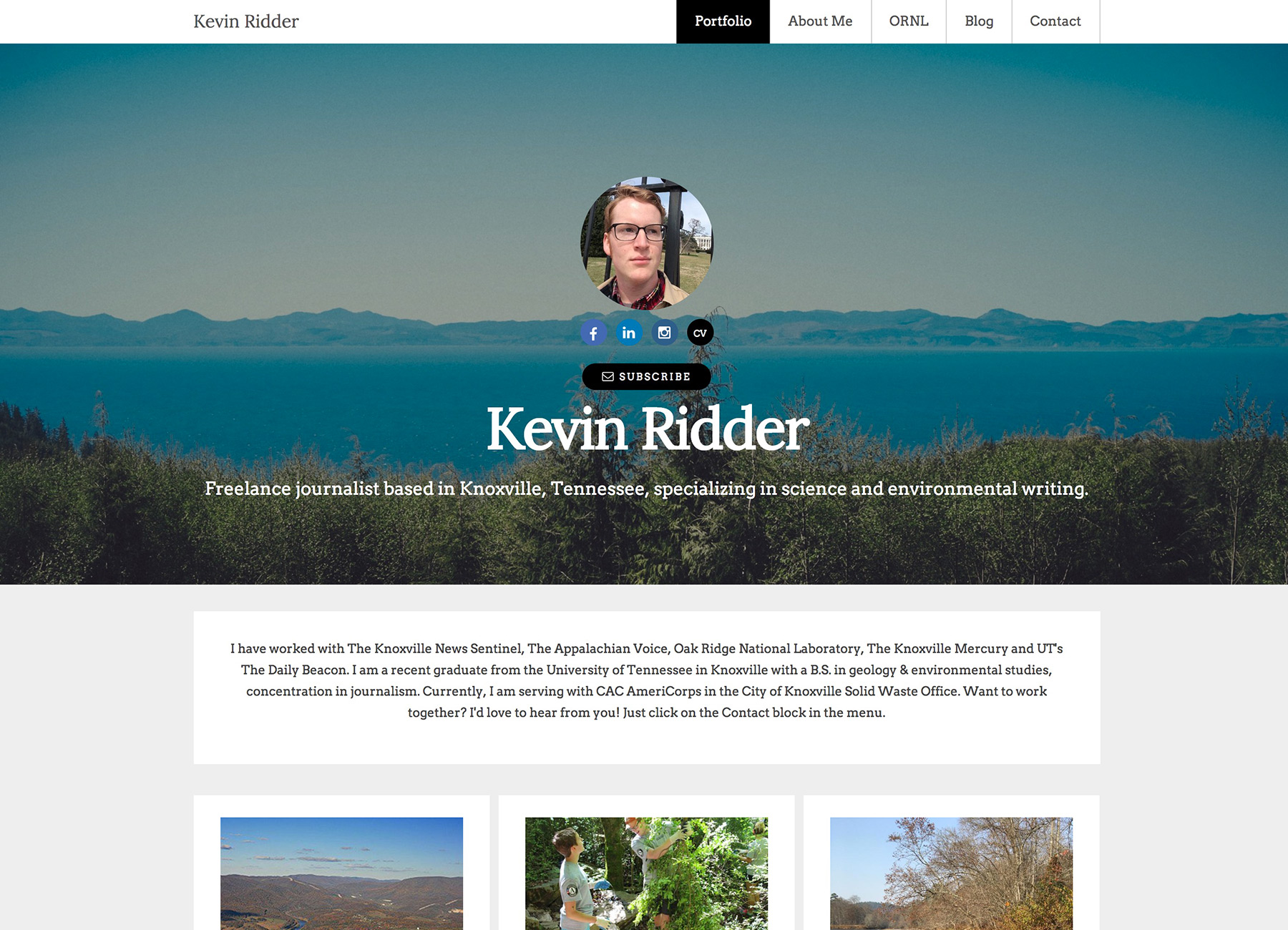 Kevin Ridder Portfolio