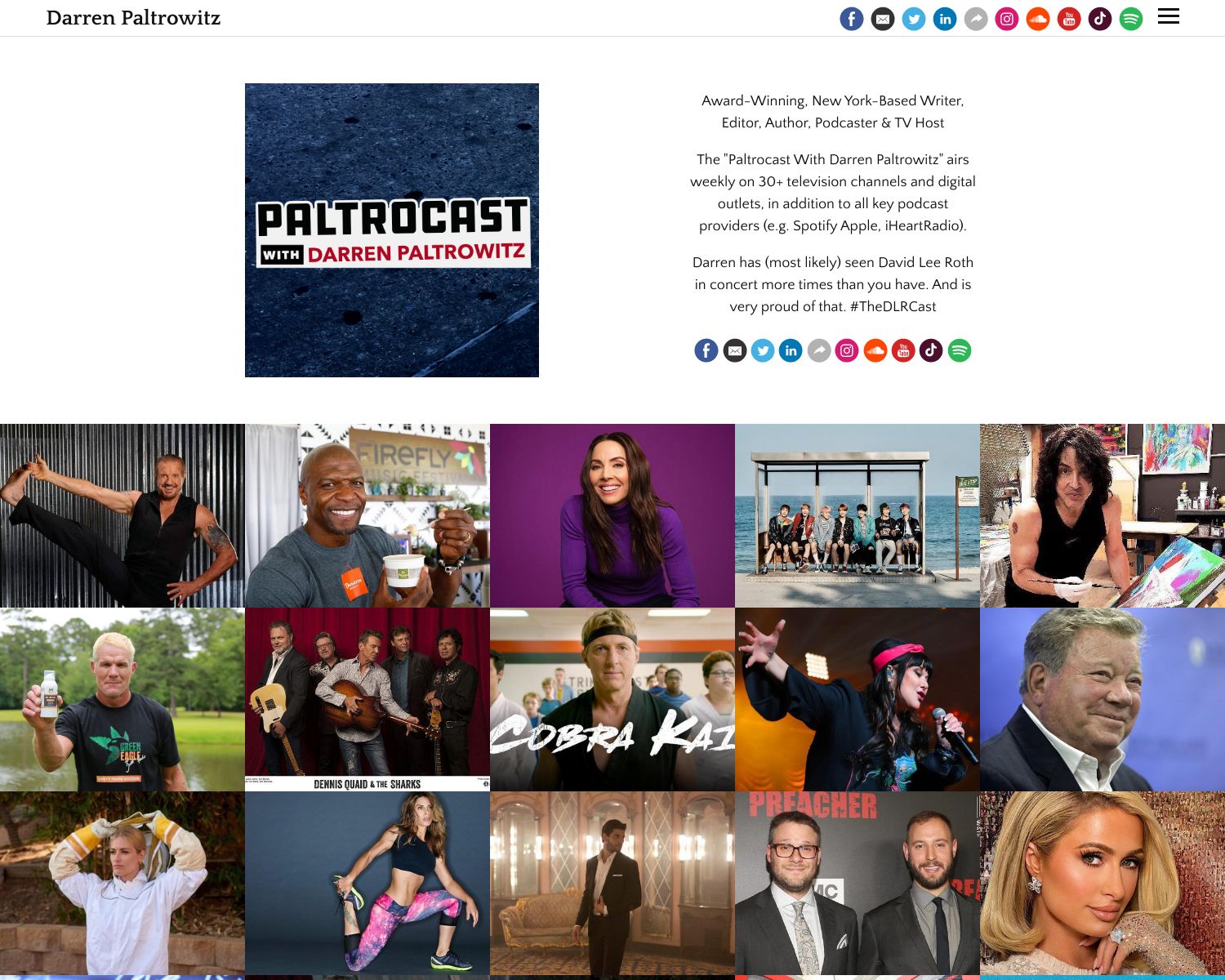 Darren Paltrowitz - Old / Former Portfolio Portfolio