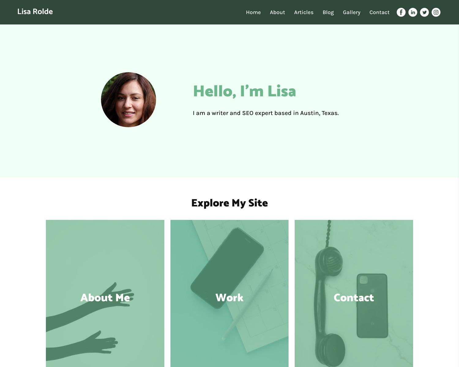 Portfolio Theme Photon