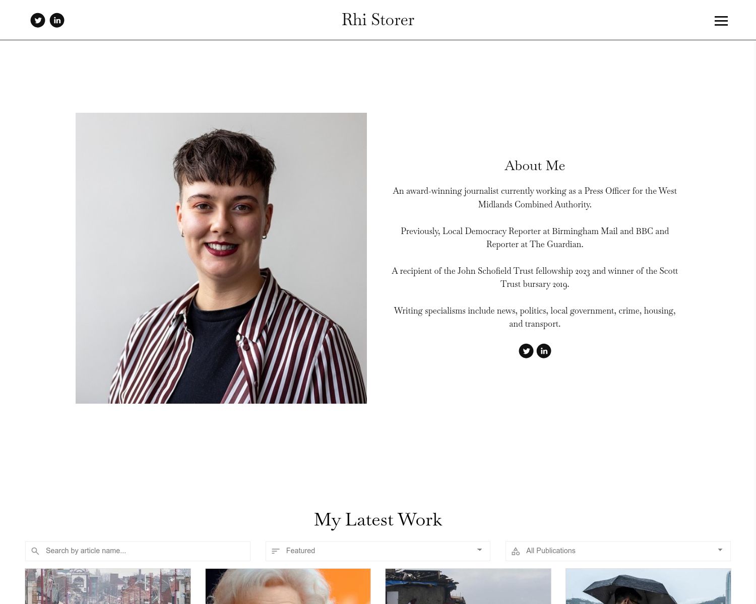 Rhi Storer Portfolio Rhi Storer Portfolio