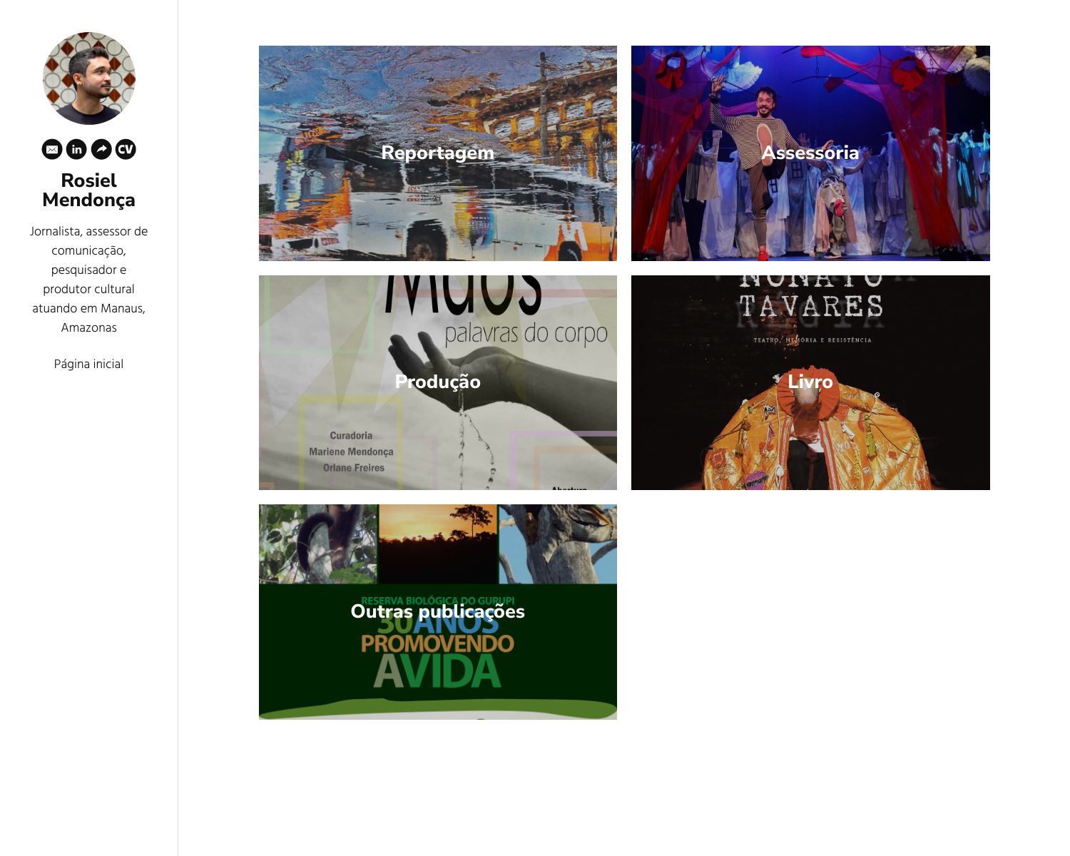 Rosiel Mendonça Portfolio