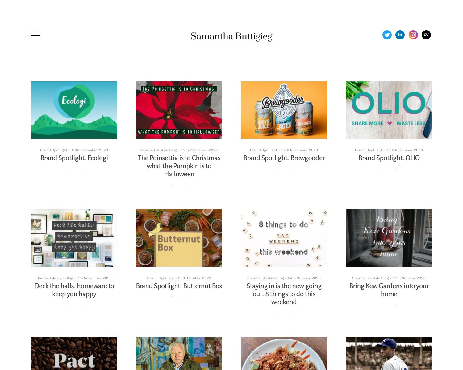 Samantha Buttigieg Portfolio