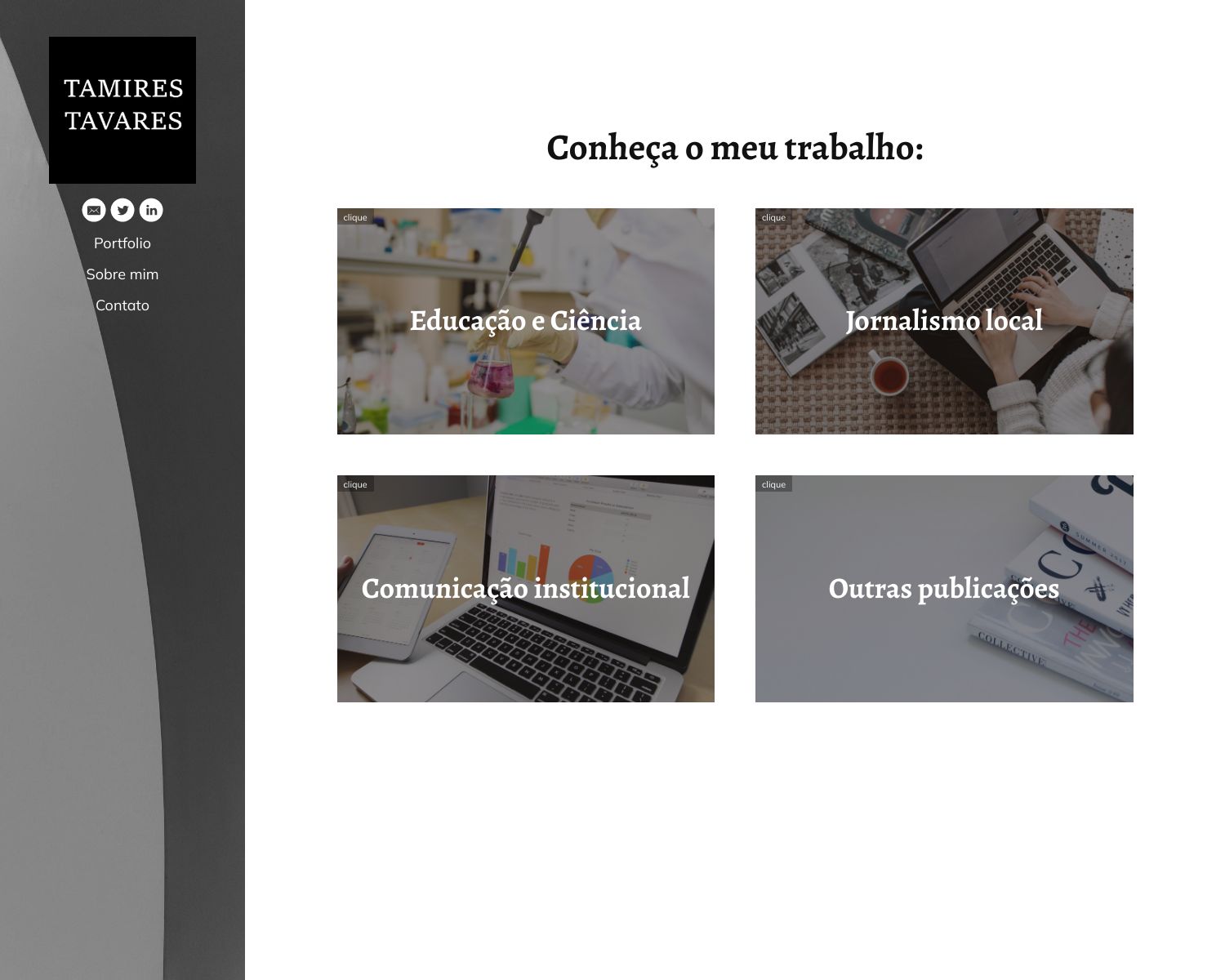 TAMIRES TAVARES Portfolio