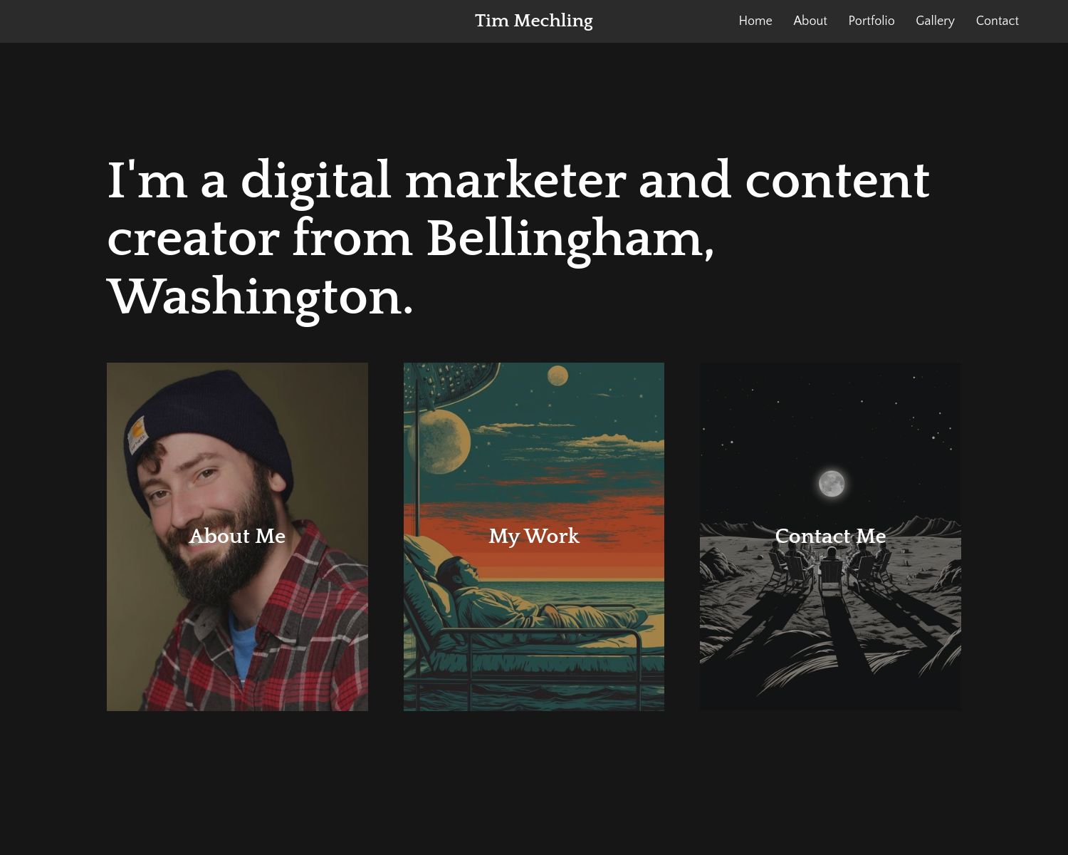 Tim Mechling Portfolio